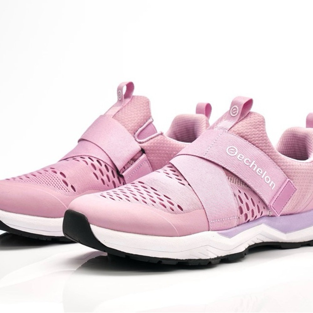 Women's Pink Athletic Slip-On Sneakers
